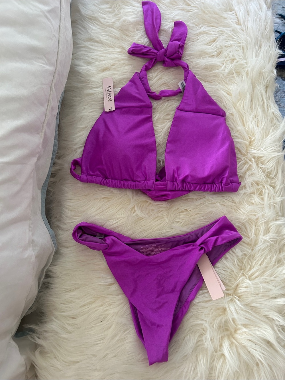 NWT Victoria’s Secret Purple Bikini Set
